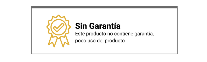 Sin Garantía