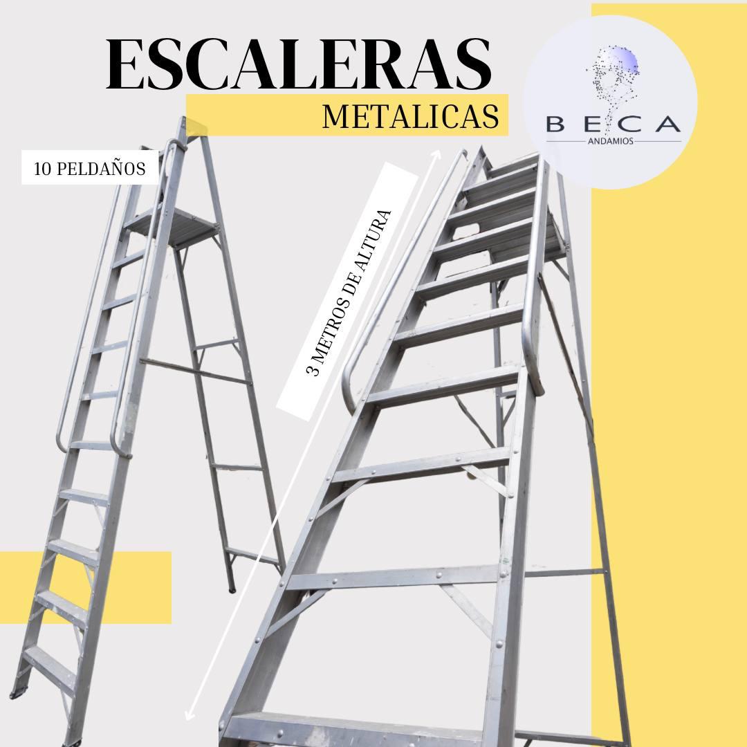 Escalera metálica 3m de altura